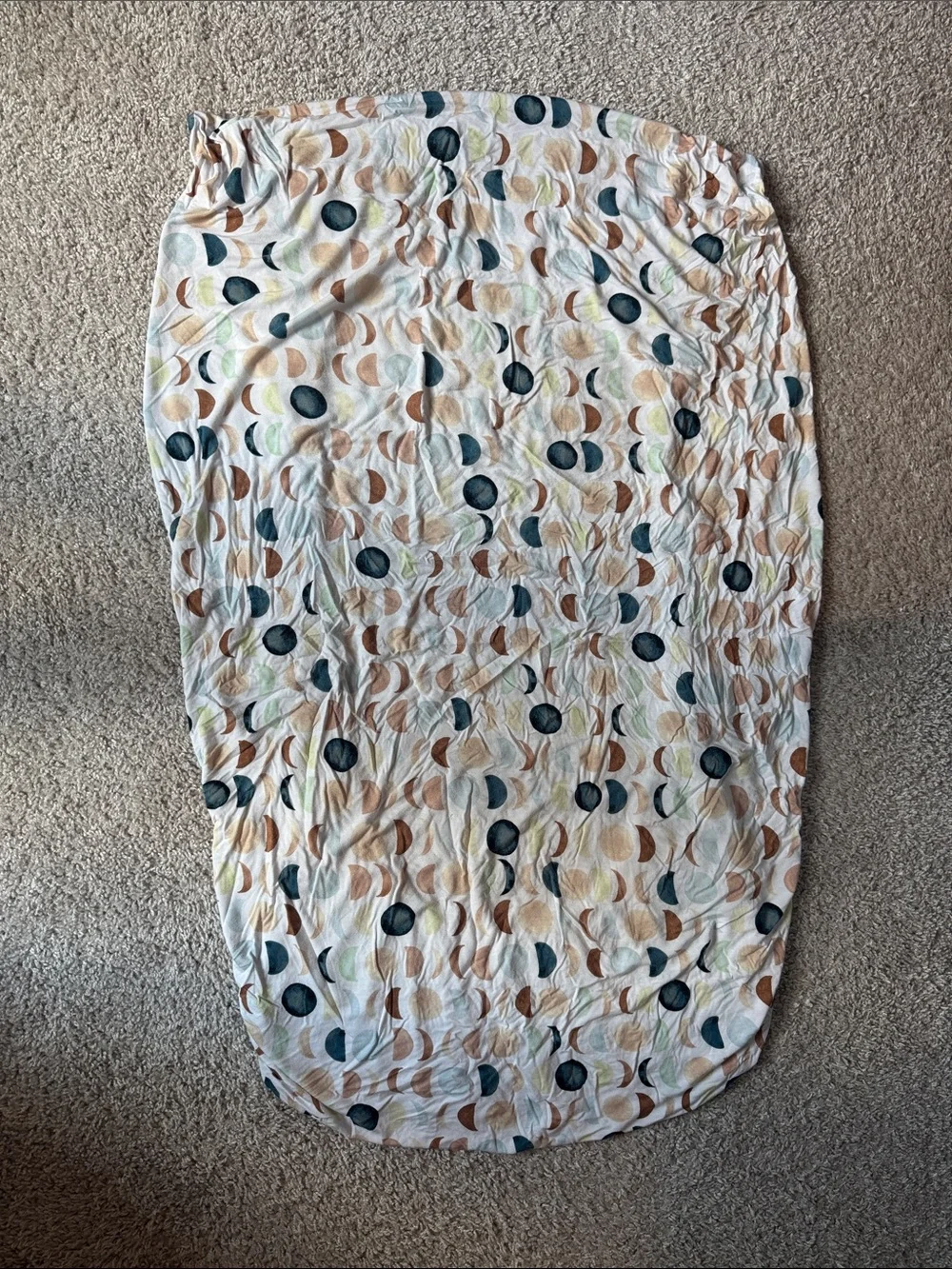 Little Sleepies Luna Neutral Crib Sheet